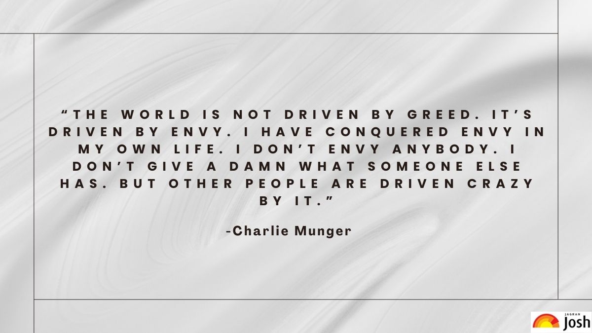 Charlie Munger's motivational quotes